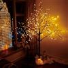 CCLIFE Albero Luminoso da Interno Led Esterno Albero Fatato Lampada Natale,Lampada Ciliegio,Bianco Caldo,IP44,180 cm, 336 LED,CushHom