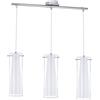 EGLO PINTO Faretto d'illuminazione da superficie Cromo, Bianco E27 60 W
