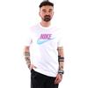 Nike M NSW Tee 12MO Futura, T-Shirt Uomo, White, S-M