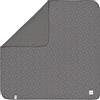 LÄSSIG baby cuddle blanket certificato GOTS morbido/Interlock Baby Blanket 80 x 80 cm Spots anthracite