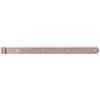 Alberts 300173 DURAVIS® Bandella per imposte | diritta, estremità arrotondata | doppio rivestimento beige perla RAL 1035 | Cilindri Ø 13 mm | Misura 600 x 40 mm