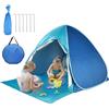 TGKYK Tenda da Spiaggia Pop-Up, Tenda da Spiaggia per Bambini con Protezione UV, Tenda da Spiaggia per Bambini con Borsa per Il Trasporto per 2-3 Persone, Tenda da Spiaggia UV50+, per Spiaggia, Campe