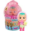 Cry Babies Magic Tears Tropical Shiny Shells Shelly | Bambole collezionabili che piangono Lacrime Schiumose e hanno 8 Accessori - Gioco per Bambine e Bambini +3 Anni