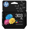 Hp CARTUCCIA ORIGINALE HP T6N03AE 303 XL COLORE