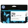 HP 730 P2V65A, Cartuccia Originale HP da 300 Pagine, Compatibile con Stampanti HP DesignJet Serie T1700, Nero Opaco