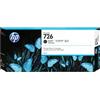 HP cartuccia ORIGINALE nero flaco 726