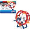 Basic Fun K'NEX Set da Costruzione Mini Ruota Panoramica, 48 Pezzi per Divertimento in Movimento, Arredo da Scrivania, Modello per Costruzioni e Giocattolo di Ingegneria