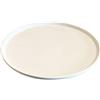 Inde 47327 Piatto Pizza Bari Ivory Brillante, 33 cm, Porcellana