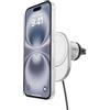Belkin BoostCharge Pro Caricabatteria da Auto Wireless Magnetico con Qi2 da 15W, Caricatore Compatibile con MagSafe per iPhone 17, Air, Pixelsnap, 16, Cavo da USB-C a USB-C da 1,5 metri incluso