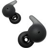 Sony LinkBuds Open - Cuffie Bluetooth True Wireless Aperte - Suono trasparente, comfort, 4,8 g, Alta qualità del suono, IPX4, connessione Multipoint, batteria fino a 22 ore, iOS e Android - Black
