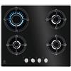 Electrolux EGG6427K Piano Cottura Gas on Glass Gog Line 60 cm, Nero