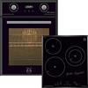 Kaiser Set forno EH 4747 + KCT 4745 F, forno da incasso 45 cm, 9 funzioni + piano cottura in vetroceramica 45 cm