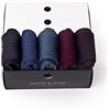 Gatti a pois Box da 5 paia di Calze Lunghe Uomo in puro filo di scozia 100% made in italy, TRE TAGLIE, CALZE CLASSICHE