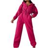Vhersily Tuta da Ginnastica Donna Autunno Inverno Completa da Due Pezzi Donna Tuta Sportiva Set Cotone Maniche Lunghe Felpa con Cappuccio e Jogging Pantaloni Casual Yoga Fitness Sportive