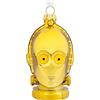 Hallmark C-3PO - Ornamento in vetro, decorazione per albero di Star Wars, ornamento da appendere in vetro, ornamento natalizio da appendere, regali per Natale