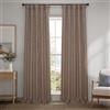 HPD Half Price Drapes Tende oscuranti in finto lino, per camera da letto, lunghe 213 cm (1 pannello), 127 x 213 cm (larghezza x lunghezza), per soggiorno, colore: cacao olandese