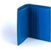 BEDETTI Elegante Portafoglio da Uomo in Pelle con Apertura a Libro e Portacarte Integrato (Bluette)