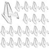 SUMNACON 20pcs Portamonete Espositori Cavalletto Moneta Medaglia Distintivo Collezione Mensola di Parti Supporto Del Telefono Acrilico 2CM