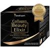 SanaExpert Collagen Beauty Elixir - Integratore per la Cura di Pelle, Capelli e Unghie - Collagene, Acido Ialuronico e Coenzima Q10-30 Fiale - Prodotto in Germania