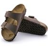 Birkenstock Sandali Arizona Birko-Flor pelle Nabuk Mocca Calzata Normale Unisex