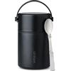 VINSUN Contenitore Termico per Alimenti 800ml, Acciaio Inossidabile, Cucchiaio Pieghevole, a Prova di Perdite, Porta Pranzo Termico per Ufficio, Scuola, Campeggio