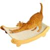 Generic Letto e tavola in sisal 2 in 1 per graffiare, rampa riutilizzabile per gatti in sisal, tiragraffi in sisal, tappetino in sisal per gatti, resistente all'usura, per animali domestici di piccole e medie