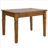 Tavolo CHATEAUX in legno di acacia con finitura rustica, allungabile 200 x 100 cm - 290 x 100 cm