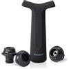 Deiss Pro Pompa a Vuoto Salvavino con 3 tappi per bottiglie di vino - Tappi in Silicone per Bottiglie di Vino con Indicatori di Data - Tappo per Vino (Pompa per vuoto per vino)