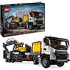 LEGO Autocarro Volvo FMX ed Escavatore elettrico EC230 1 St