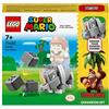LEGO Super Mario 71420 Pack di Espansione Rambi il Rinoceronte, Figura