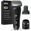 Braun Series 9 Pro+ 9590cc Wet Dry Rasoio Trimmer Nero 1 St