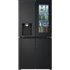 LG InstaView GMG860EPBE Frigorifero Multidoor Slim , Classe E, 508L, Wi-Fi, UVnano, Nero