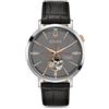 Bulova Orologio Analogico Automatico Uomo con Cinturino in Pelle 98A187