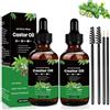 KAIYOCA Confezione da 2 olio di ricino nero giamaicano per la crescita dei capelli, olio di ricino pressato a freddo puro al 100% per capelli, ciglia e sopracciglia 60 ml
