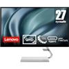 Lenovo Q27h-20 68,58 cm (27 Pollici, 2560 x 1440, WQHD, 70 Hz, WideView, 350 nits, antiriflesso) Monitor (HDMI, DisplayPort, Tempo di Risposta 4 ms, AMD FreeSync) Grigio, 66EDUAC1EU