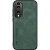 Kepuch Silklike Cover per Honor 70 - Custodia Case Piastra Metallica Incorporata per Honor 70 - Verde