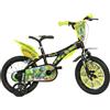 Bicicletta Bambino Dino Bikes Dinosaur DINO T-REX 14"