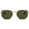 Ray-Ban Occhiali da Sole Ray-Ban Hexagonal RB3548N 001/58 Polarizzati