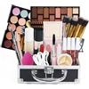 LHLXZQ Set per il trucco da donna, borsa per il trucco di lusso multiuso, set di lucidalabbra ombretti Mascara Correttore, palette per trucco regalo per l'uso quotidiano e i viaggi delle donne#3