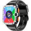 Zephyrion Smart Watch Phone 4G con GPS 2,03 '' Schermo Quadrato da Uomo Smartwatch Doppia Fotocamera Android 8.1 WiFi Maps Video Chat IP67 Impermeabile Fitness Activity Tracker (4GB+64GB, Argento)