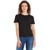 Tommy Jeans Tjw Soft Jersey Tee Dw0dw14616 Top in maglia a maniche corte, Nero (Black), M Donna
