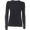POLO RALPH LAUREN MAGLIA LANA E CASHMERE POLO RALPH LAUREN 015 NERO Donna
