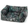 Leopet Cuccia rodi oxford camouflage water resistant 45x60 con cuscino estraibile