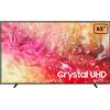 Samsung Televisore TV Smart TV Samsung 65" Led Ultra HD 4K DVB-T2 WiFi Nero UE65DU7172