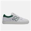 New Balance BB480LGT- - Bianco verde