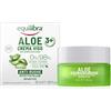 equilibra Viso, Aloe Crema Viso Anti-Rughe, Crema Viso Effetto Filler a Base di Aloe Vera e Aloe 3+, Crema Antirughe Adatta a Pelli Sensibili, Contrasta i Segni del Tempo, Azione Levigante, 50 ml