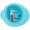 Chicco Piatto Pappa Calda per Bebè e Bambini, Piatto Termico per Pappa con Serbatoio Acqua Calda, Piattino Pappa Svezzamento con Base Antiscivolo e Design Ergonomico - 6+ Mesi, Azzurro