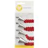 Wilton Beccucci in Acciaio Inox Set Large #10, #12, #21, #32, Beccucci Sac a Poche, Piping Tip Riutilizzabile per Decorare Torte, Cupcake, Biscotti, Pasticcini - Set/4