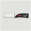Uni Mitsubishi Pencil Pennarello Uni Chalk Marker PWE8K, Punta Scalpello