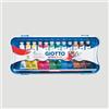 Giotto Confezione Tempera Ultra Fine Giotto, 12 colori da 12ml + pennello
